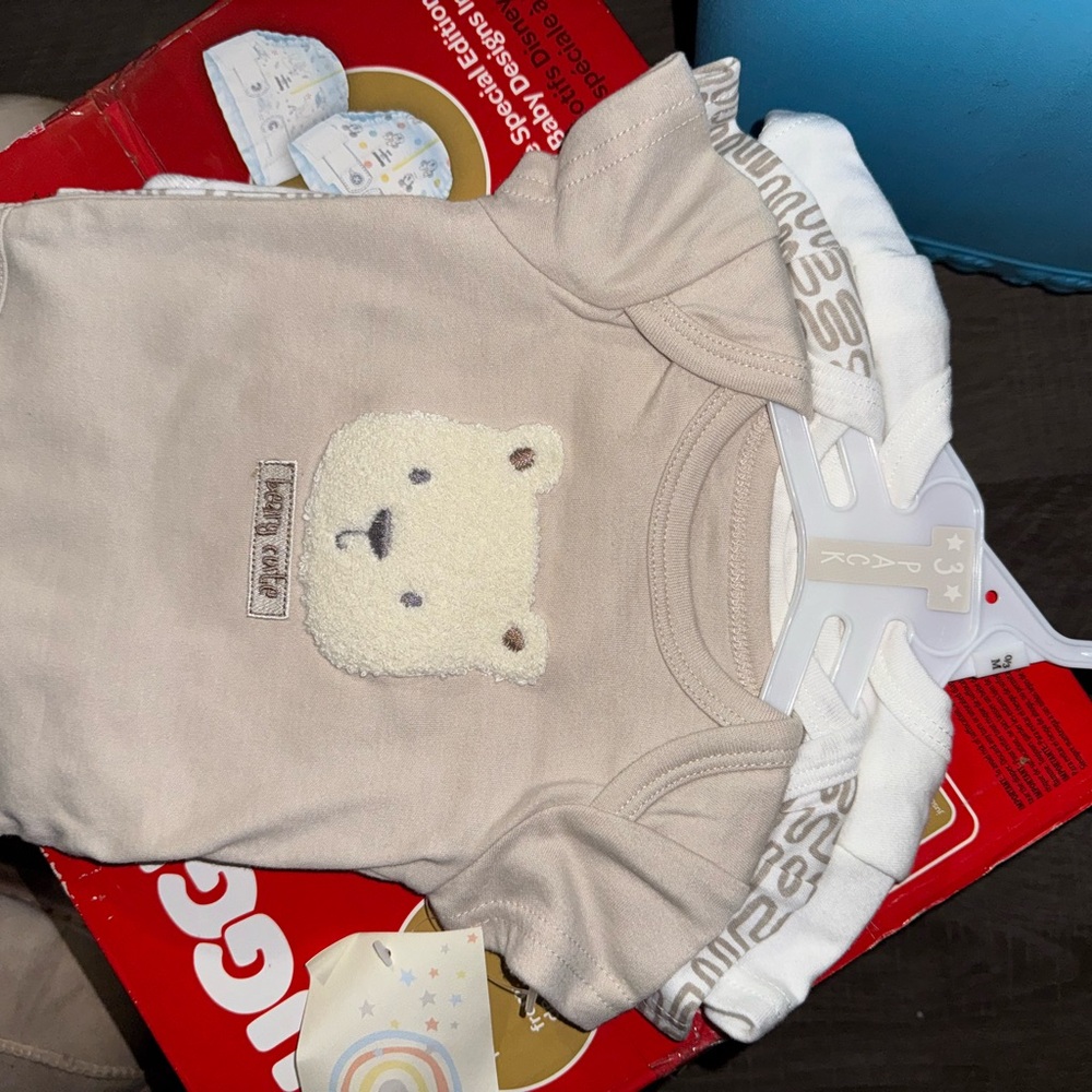 Adorable Bear Baby Onesie